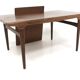 Table de salle à manger scandinave, Johannes Andersen, Danemark, 196