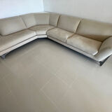 Canapé d’angle Roche Bobois Réflexion en tissu beige