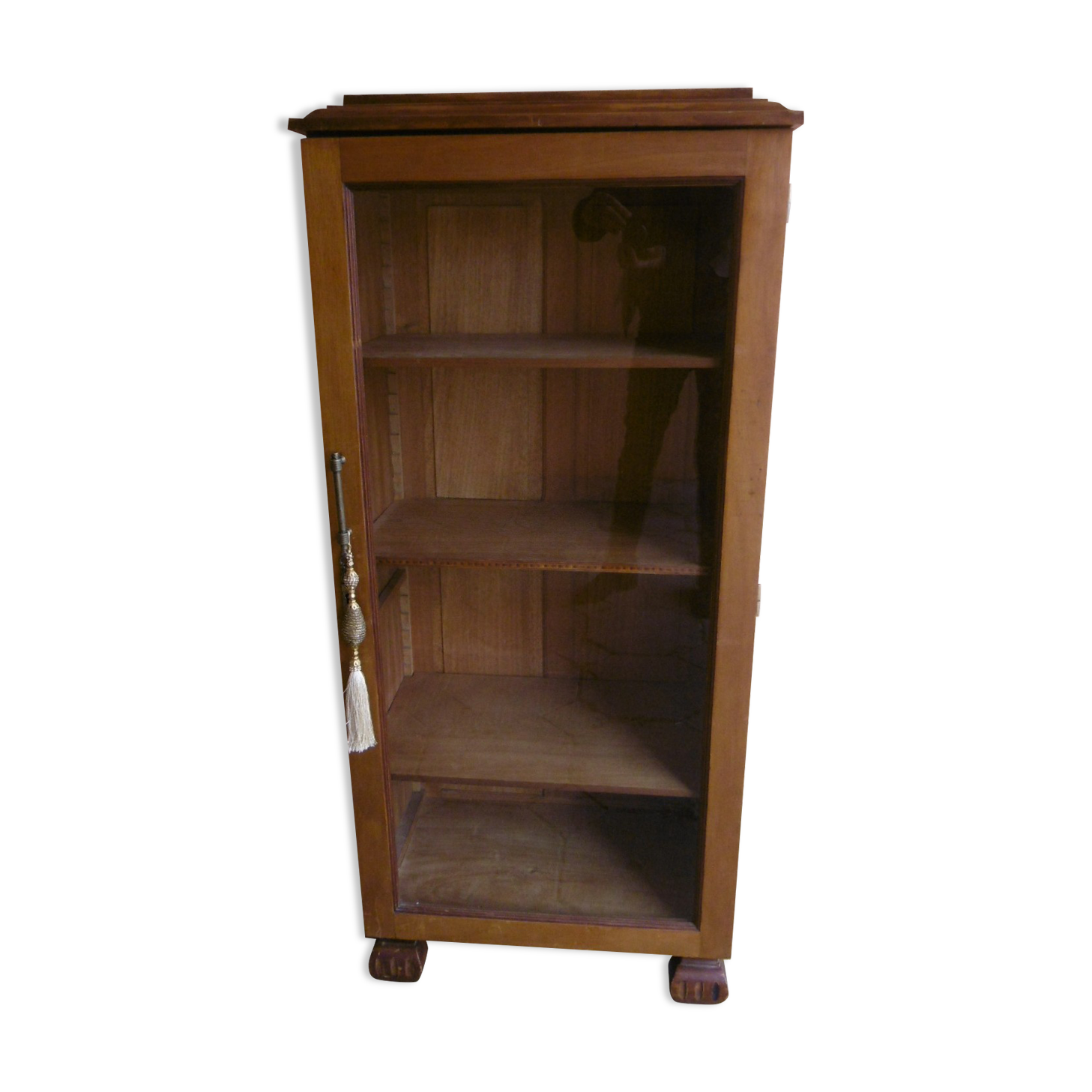 Vitrine en  acajou des années 40