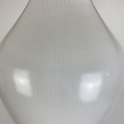 Scandinavian opaline pendant lamp drop 60s