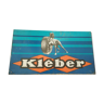 Vintage Kléber email plate