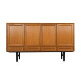Oak highboard, Danish design, 1960s, production: Denmark