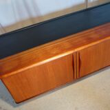 Scandinavian vintage low teak enfilade