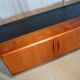Scandinavian vintage low teak enfilade