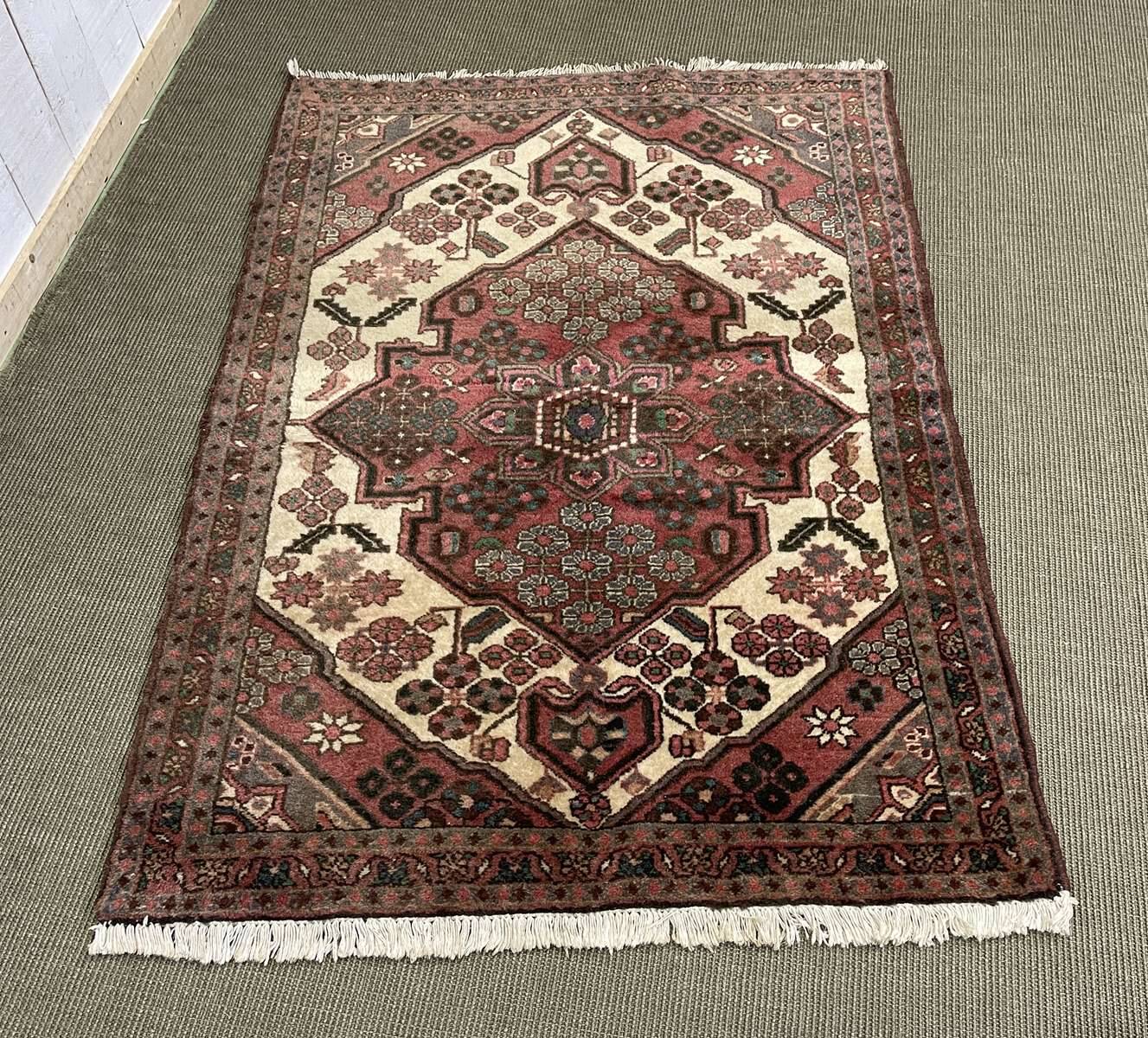 Handmade Iranian wool rug