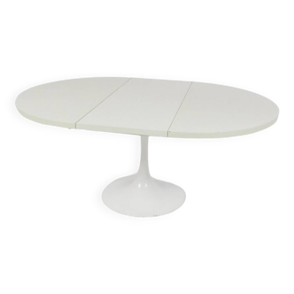 Space Age Extendable Tulip Dining Table by Pastoe 1970s