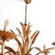 Hollywood Regency style ear of wheat chandelier, circa 1960