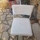 Vintage faux leather chairs