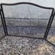 Pare feu contemporain en fonte