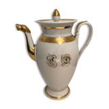 Porcelain coffee maker of old Paris