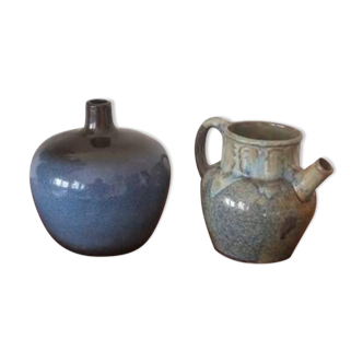 Composition Glazed Paris stoneware - Vases