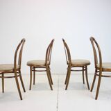 Ensemble de quatre chaises de salle à manger par TON, 1994
