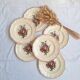Assiettes plates Digoin Sarreguemines Modèle Lorraine