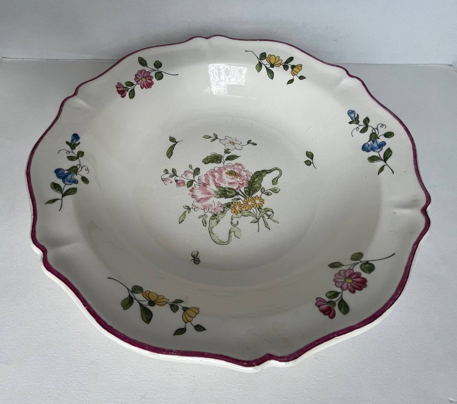 Old hollow dish from Vieux Saint-Amand