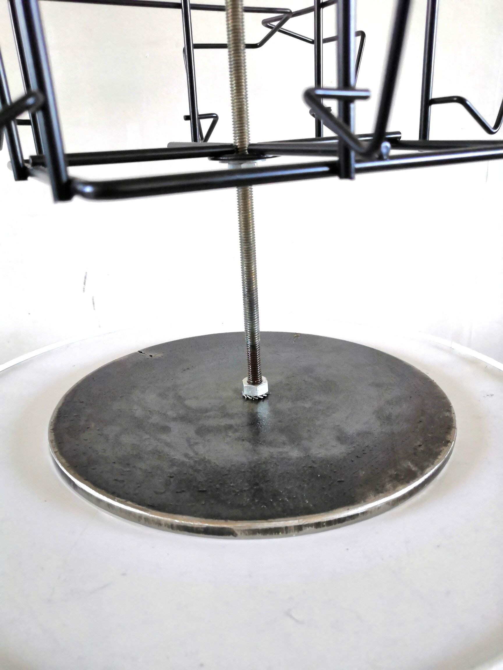 Display turnstile postcard holder design 60s