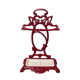 Castirone umbrella holder in enamelled cast iron