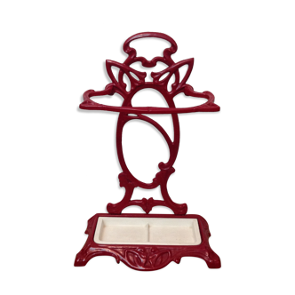 Castirone umbrella holder in enamelled cast iron