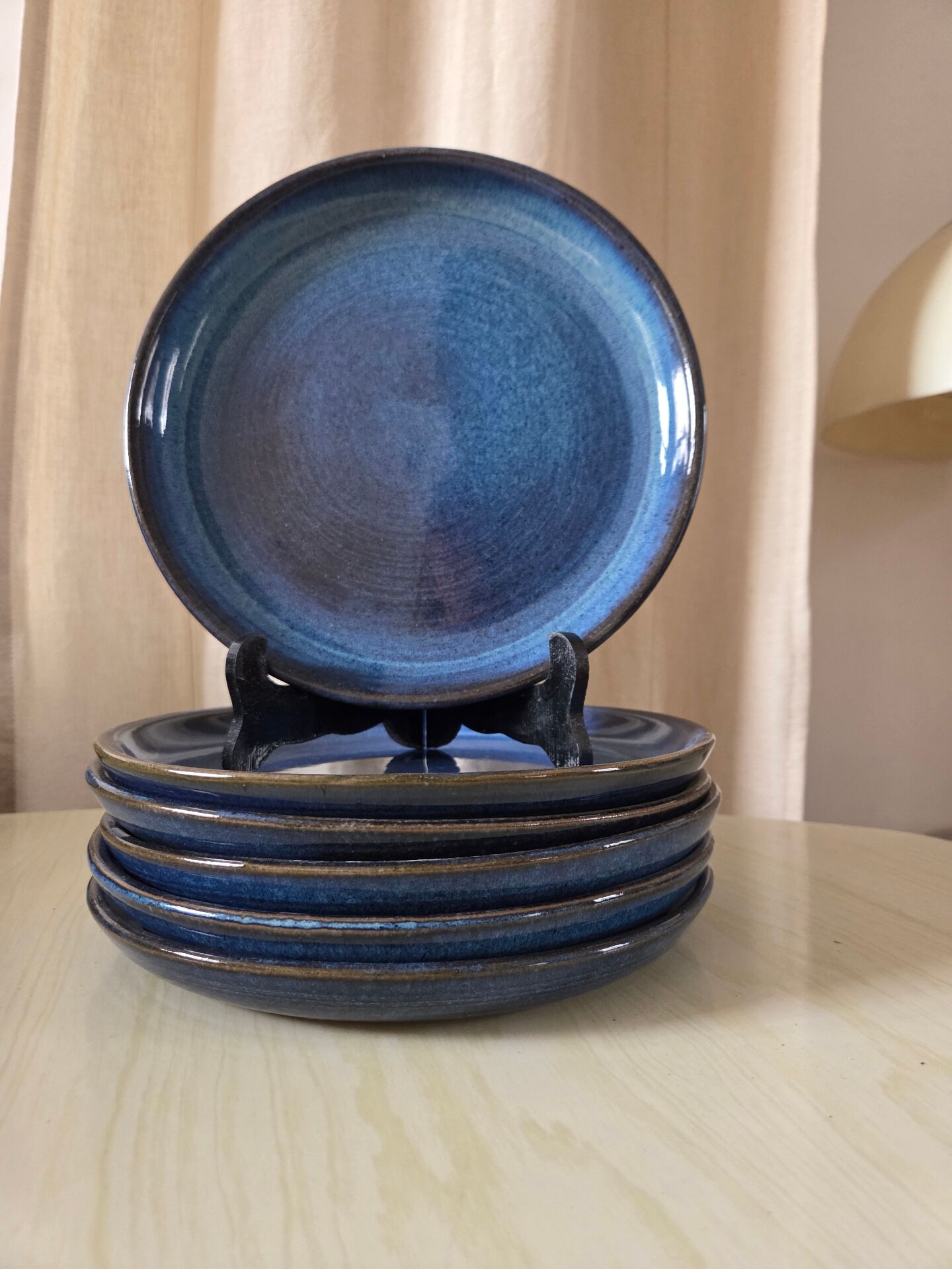 Lot de 6 assiettes en céramique