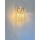 Mid-Century Modern “Conchiglie” Murano Glass Gold Wall Lights – Set of Two