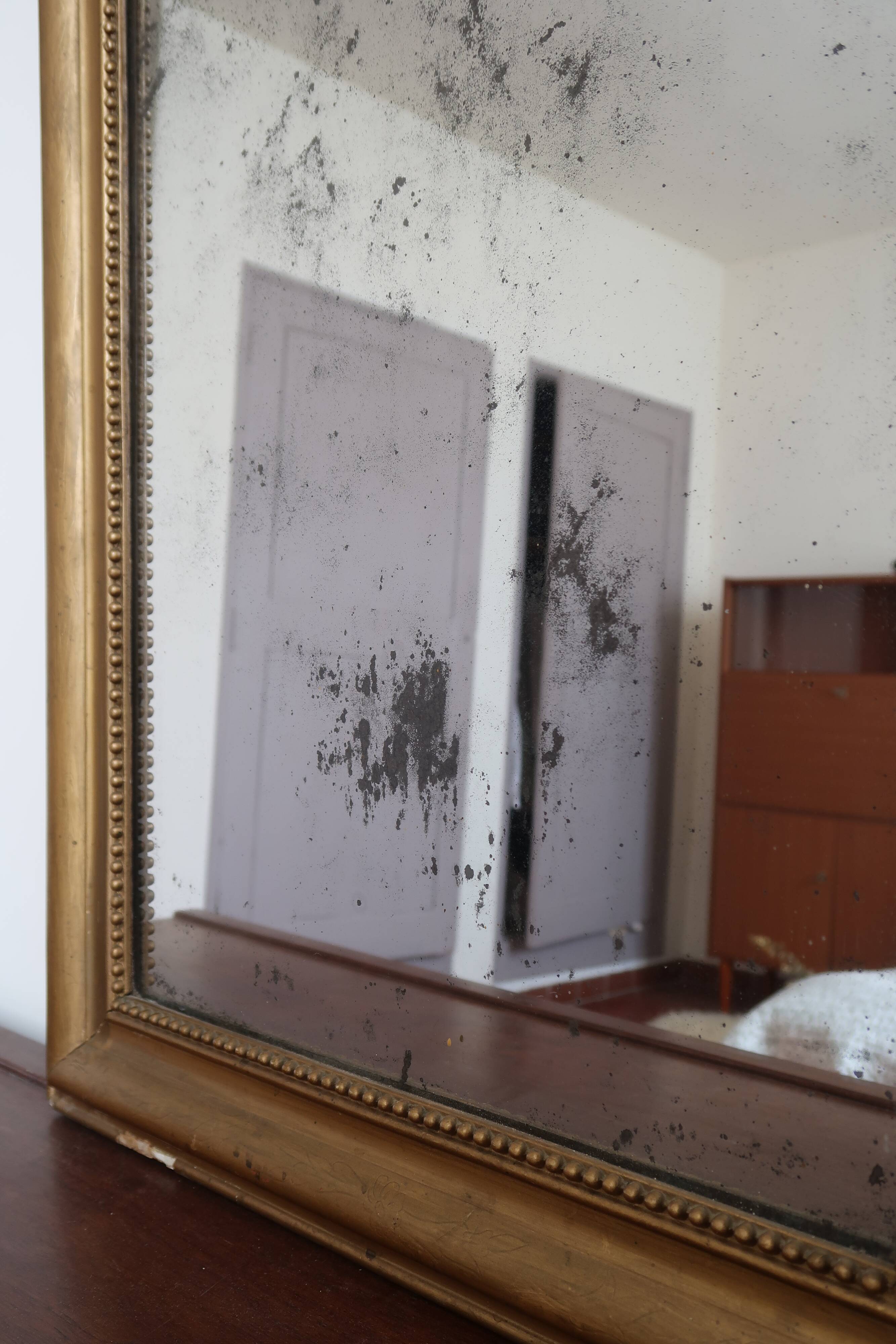 Miroir Louis Philippe vintage 82x58cm