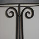 Wrought iron lamp art deco era