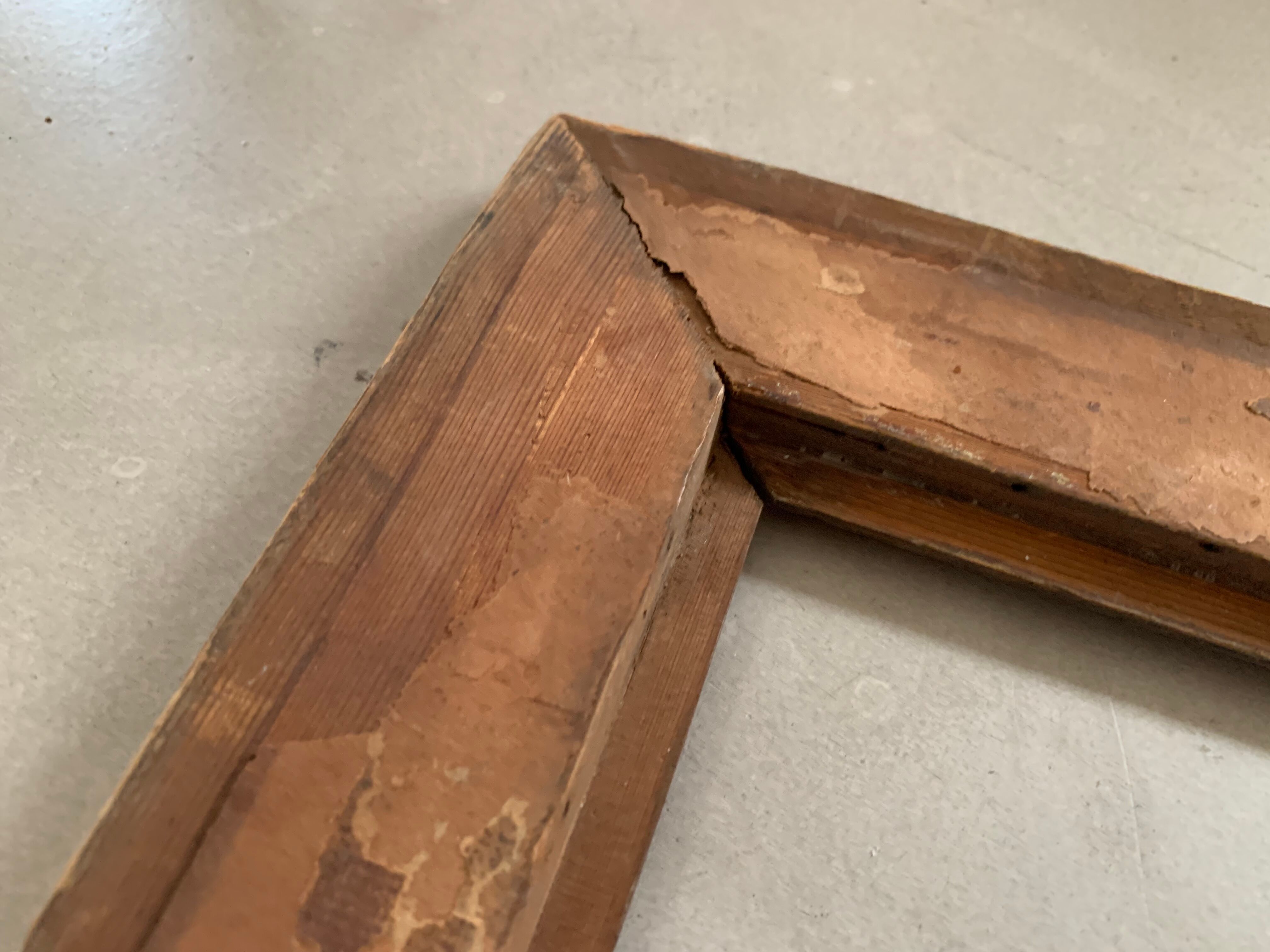 Old wooden frame 47x56cm