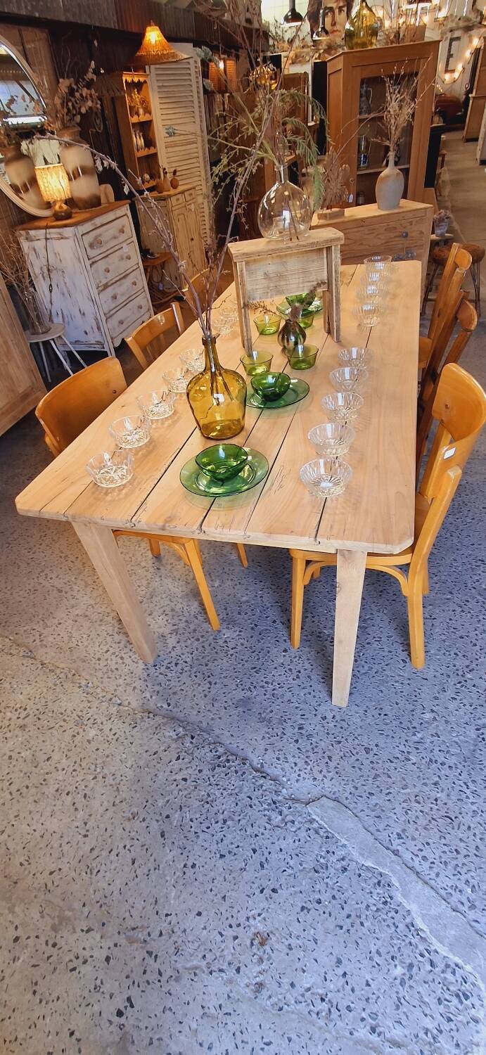 Antique farmhouse table
