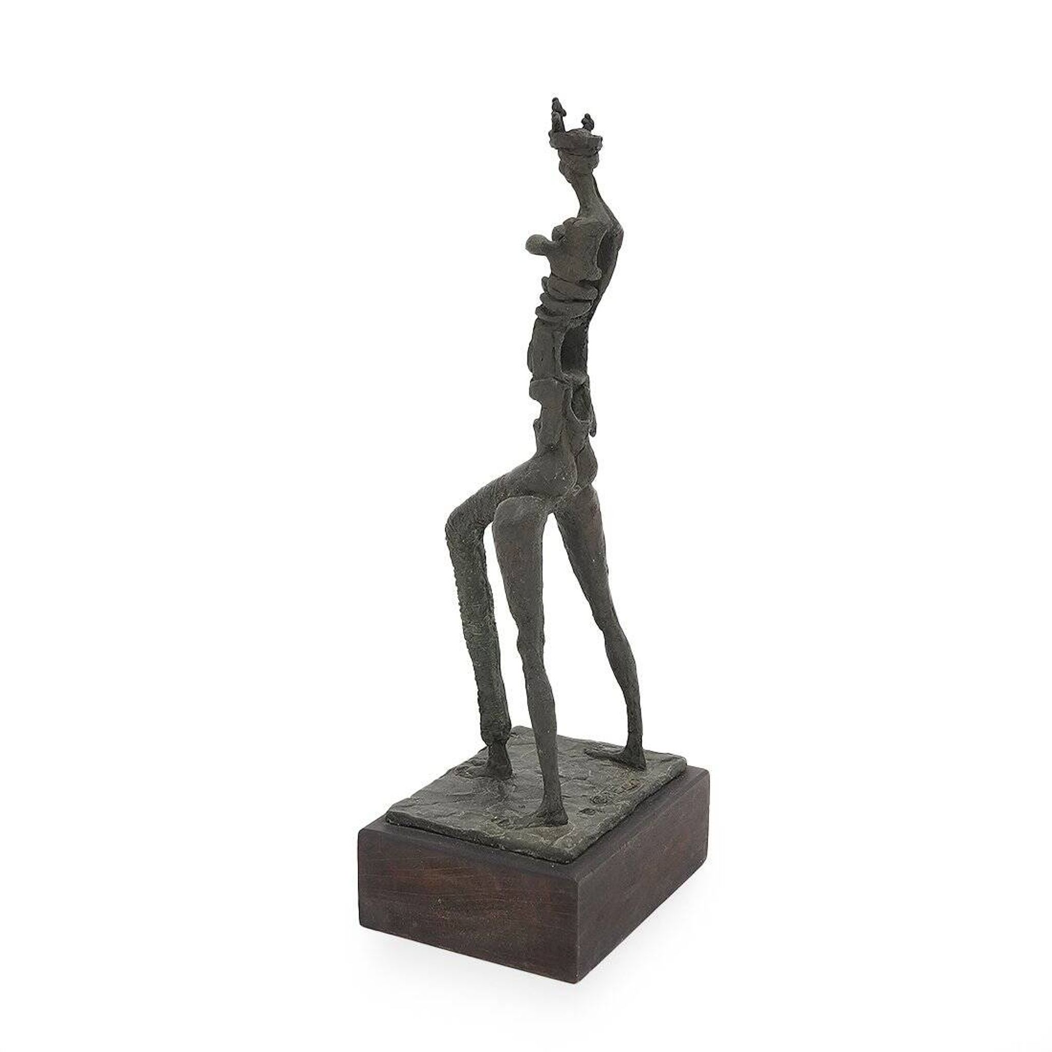 Bronze sculpture of the Queen by Aldo Greco, 1960s.