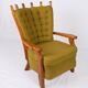 Reclining Armchair, by Guillerme and Chambron, for Your Home, 1950s