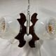 Mazzega design chandelier 1970