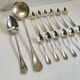 Old housewife in silver metal henri charpentier 38 pieces early 19th