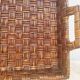 Woven rattan tray
