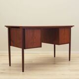 Teak desk, Danish design, 1970s, production: Denmark