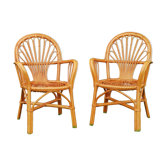 Fauteuils en rotin