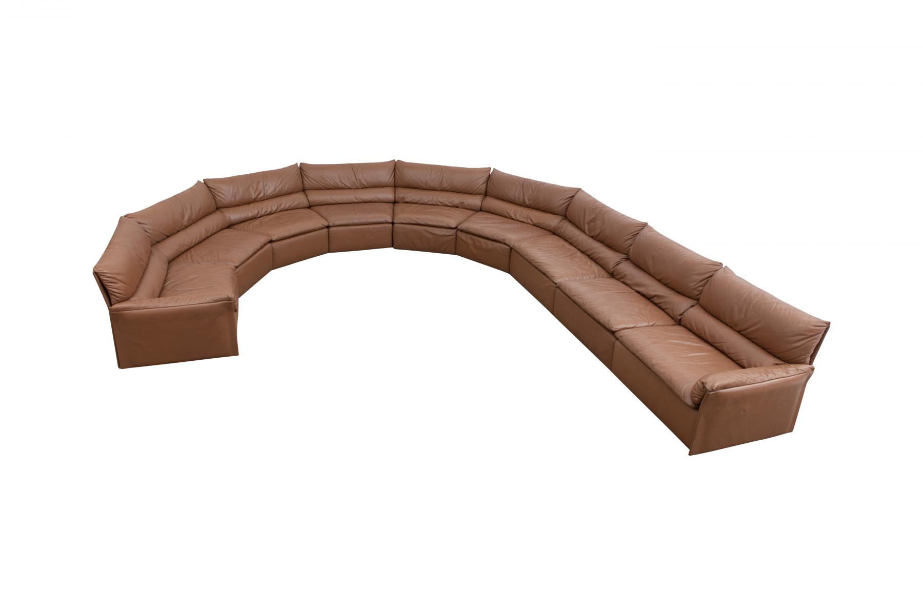 Sofa modular Queening modernist of Saporiti 1960