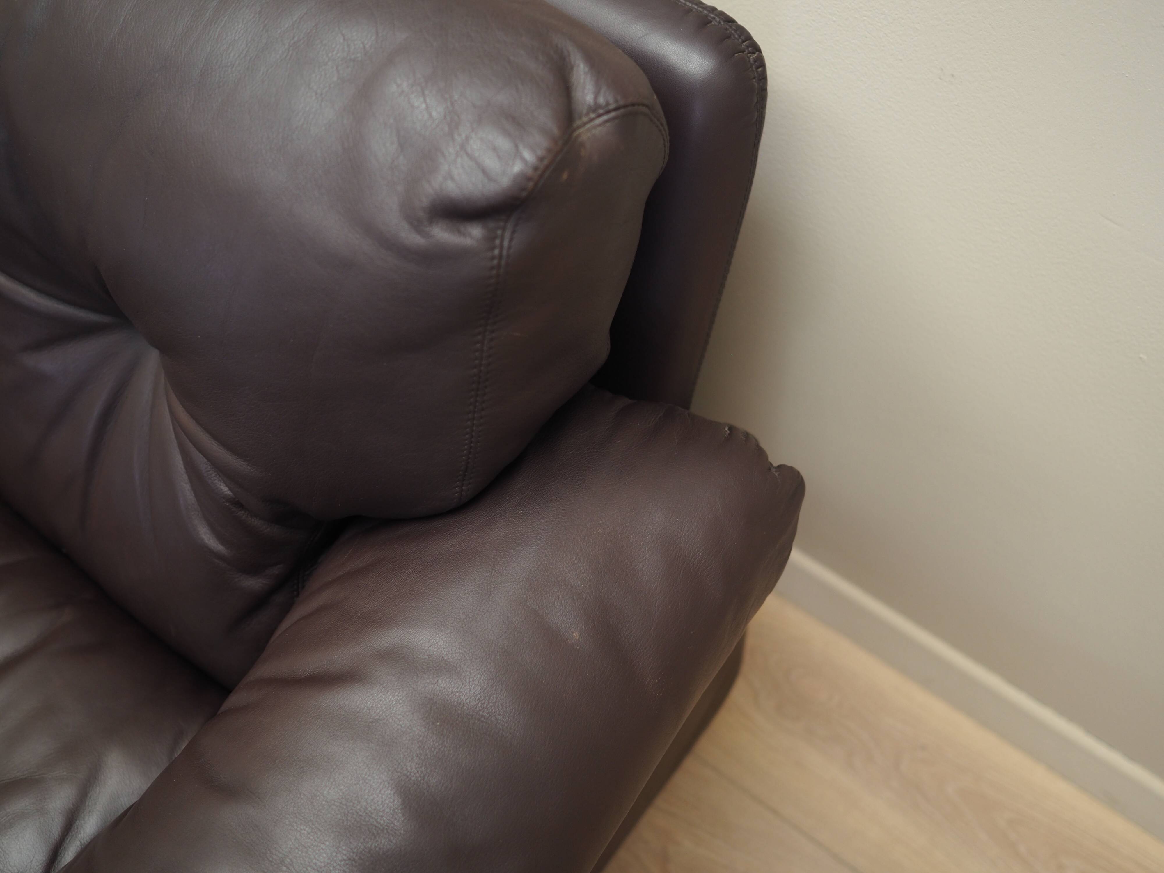 Leather living room set, Italian design, 60s, manufacturer: B&B Italia, designer: Tobia Scarpa