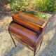 Elegant and rare Louis XVI period mahogany cylinder desk
