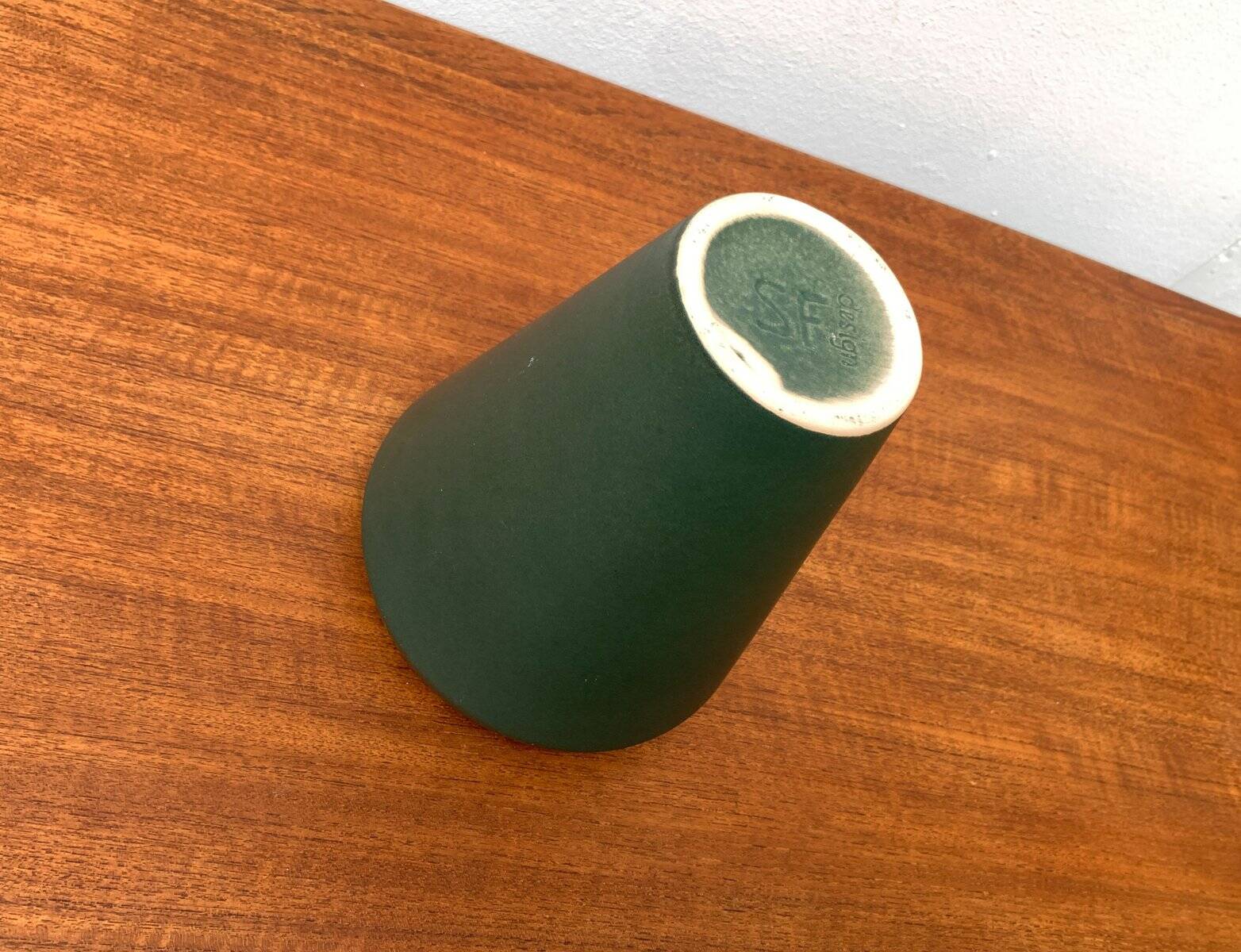 Vintage minimalist ceramic vase by SF Design
