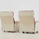 Dieter Rams Pair of Lounge Chairs + Ottoman 620 Series for Vitsoe 1962