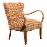Sculptural Scandinavian Modern armchair, 1950’s