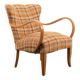Sculptural Scandinavian Modern armchair, 1950’s