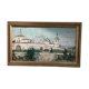 Oil painting on cardboard, dimensions: height -42 cm - width -69 cm -