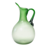 Glass paste carafe, art nouveau