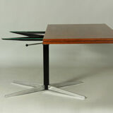 Adjustable Teak Table by J.M. Thomas for Wilhelm Renz, 1960s