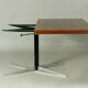 Table en teck réglable par J.M. Thomas pour Wilhelm Renz, 1960s