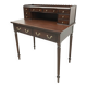 A desk with an English-style chair. After professional renovation.