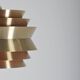Swedish pendant lamp 'Trava' designed by Carl Thore for Granhaga, 1960s