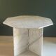 Dining table, hexagonal marble console c.1970