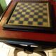 Guéridon avec jeu d'échecs