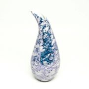 Drop vase, modernism, porcelain, Poland, 1960s